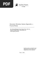 Automated Student Attendance System Using Fingerprint Recognition