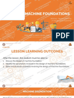 Lesson 9 Machine Foundation