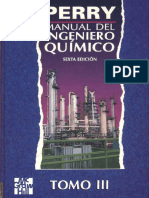 Manual Del Ingeniero Quimico Tomo III Perry