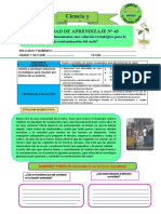 Actividad de Aprendizaje #43-Primer Grado