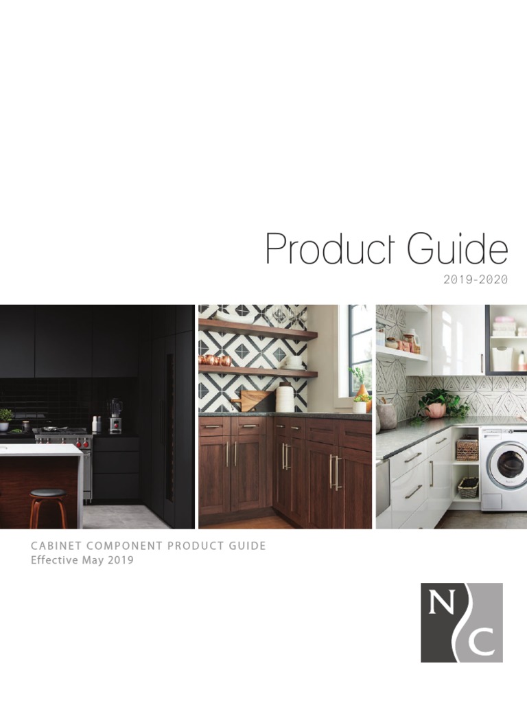 Cabinet Component Product Guide | PDF | Wood | Wood Veneer
