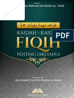 Kaidah-Kaidah Fiqih Penting Diketahui