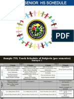 Sample Senior HS Schedule