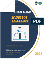 Bahan Ajar Karya Ilmiah