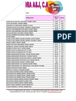 Lista de Precio BCV LP 08-12-22