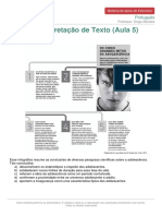 Materialdeapoioextensivo Portugues ENEM Interpretacao de Texto Aula 5