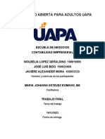 Trabajo Final - Administracion de Nomina