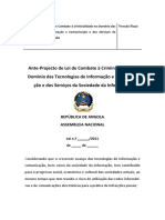 Lei de Combate Á Criminalidade No Domínio Das TIC