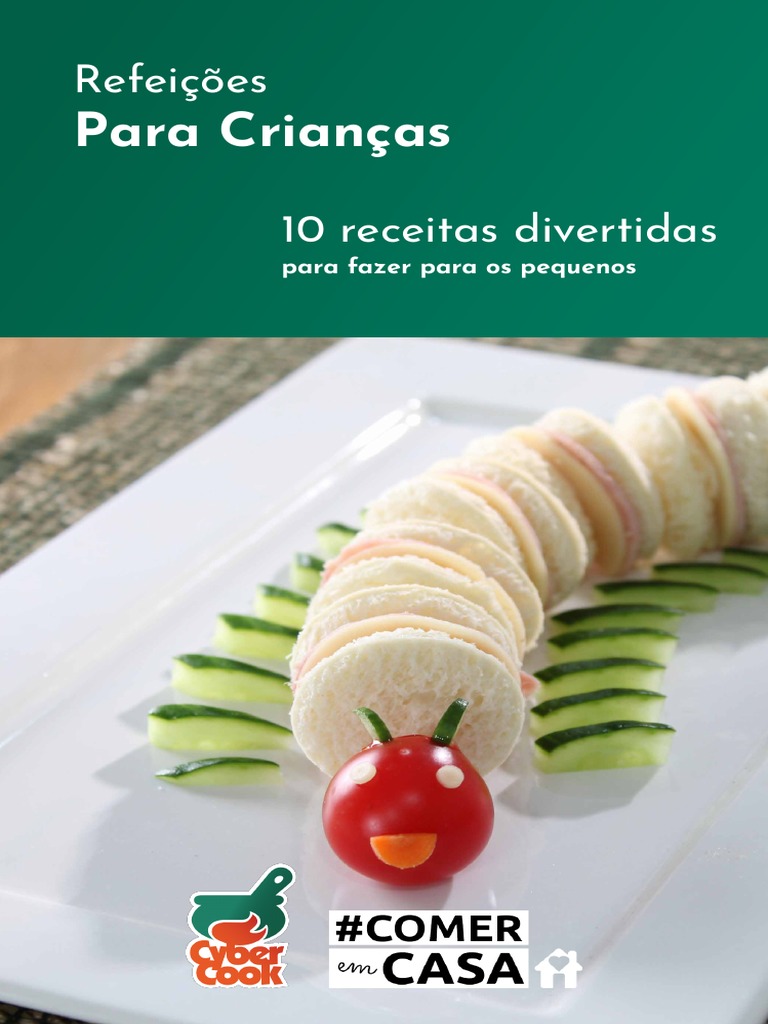 10 Receitas Divertidas e Coloridas para Crianças | PDF | Chocolate | Chá