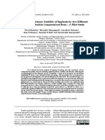 Evaluating The Primary Stability of Implants by Two Different Insertion Methodsin Compromised Bone - A Pilot Study