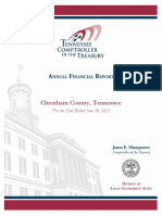 TN Comptroller's Office Annual Financial Report