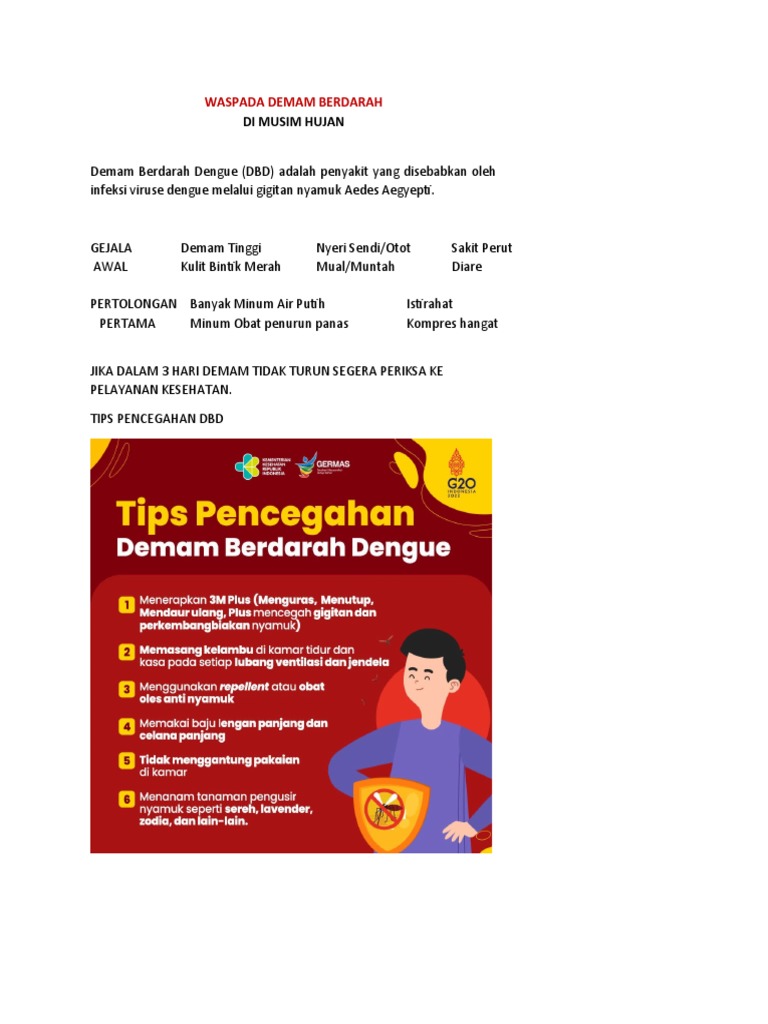 Waspada demam berdarah pdf