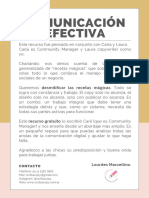 Comunicación Efectiva