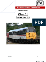 Class 31drivers Manual Wirksworth Part 1