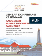 Lembar Konfirmasi Entry AHI 2022