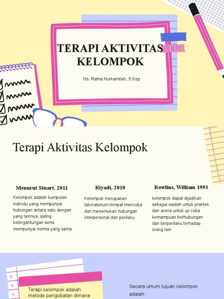 Terapi Aktivitas Kelompok | PDF