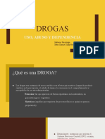 Drogas-Uso, Abuso y Dependencia