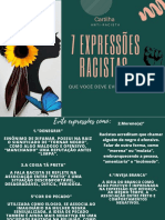7 Expressões Racistas