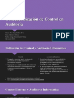 Control Auditoria