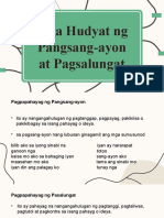 Mga Hudyat NG Pangsang-Ayon at Pagsalungat