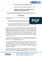 Resolucion 46 Feb2-2022 Calendario Saber A