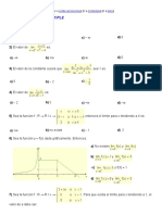 Prueba de Opción Multiple - Límite de Funciones