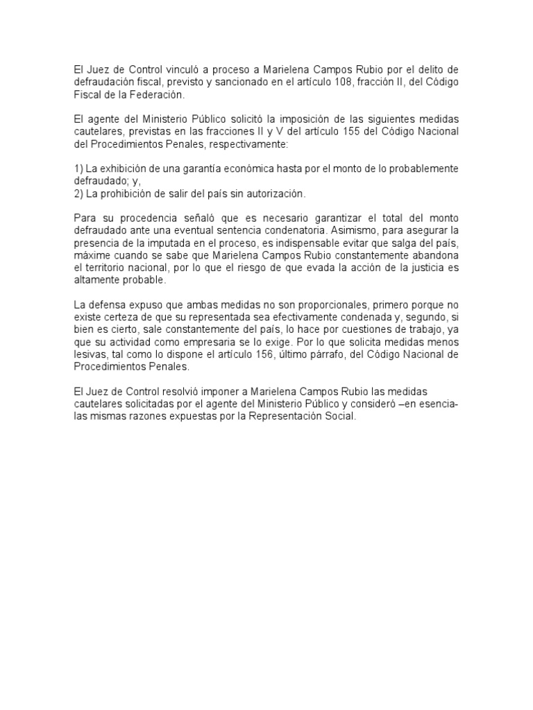 Caso Practico Defraudacion Fiscal | PDF