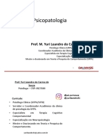 Psicopatologia: Estudo das alterações mentais