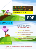 Actividades Del Proyecto Humanistico 4 - Semana 1, 2, 3