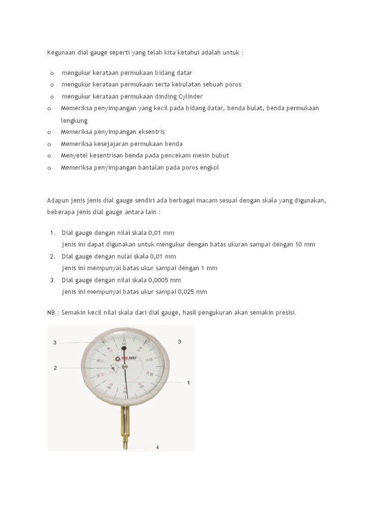 Dial Indicator PDF