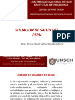 Clase 5 - SITUACION DE SALUD EN EL PERU