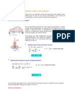 Relaciones Entre Carga, Fuerza Cortante y Momento Flector