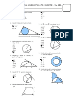 Examen de Geometria 5to Sec