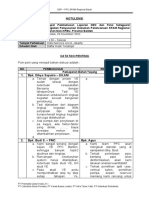 Draft Notulensi WS 29 November 2022