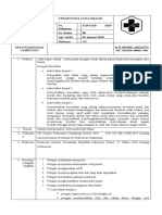 Sop Terapi Pada Luka Bakar