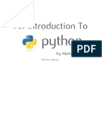 31150-Introduction To Python v2.1