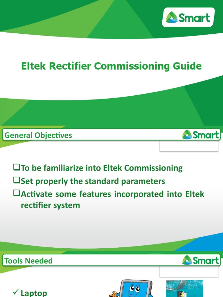 Eltek Rectifier Commissioning Guide | PDF