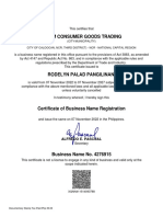 BN Certificate-Xqnn411514093788