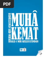 Muhakemat - Risale-I Nur Külliyatı - Ebook Reader Için PDF 800x600