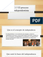 El Proceso Independista de México