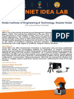 Leaflet Design For Idea Lab