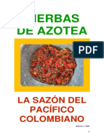 Hierbas de Azotea La Sazón Del Pacífico Colombiano Ed 1 - 2022