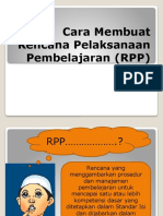 Cara Membuat Rencana Pelaksanaan Pembelajaran (RPP)