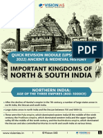 4 - Important Kingdom of North and South India