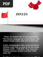 Pinyin Chart | PDF | Pinyin | China