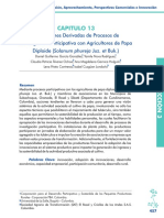 Cap. 13. Innovaciones Derivadas de Procesos de Investigación Participativa Con Agricultores de Papa Diploide (Solanum Phureja Juz. Et Buk)