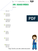 Practicamos Analogías Numéricas