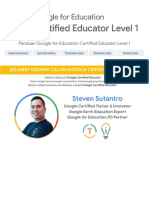 Cara Mendaftar dan Lulus Ujian Google Certified Educator Level 1