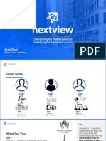 Nextview Startup Pitch Deck Template