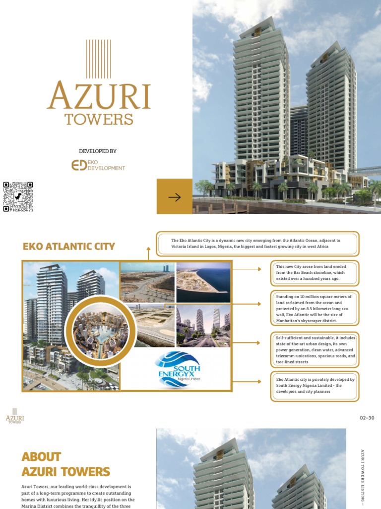 Azuri Towers Luxury Real Estate Overview | PDF | Apartment | Real Estate